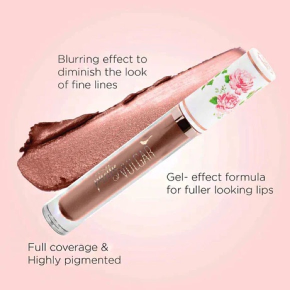 Pretty Vulgar My Lips Are Sealed Liquid Lipstick - Secretly Sabotage Nude - Picture 5 of 5